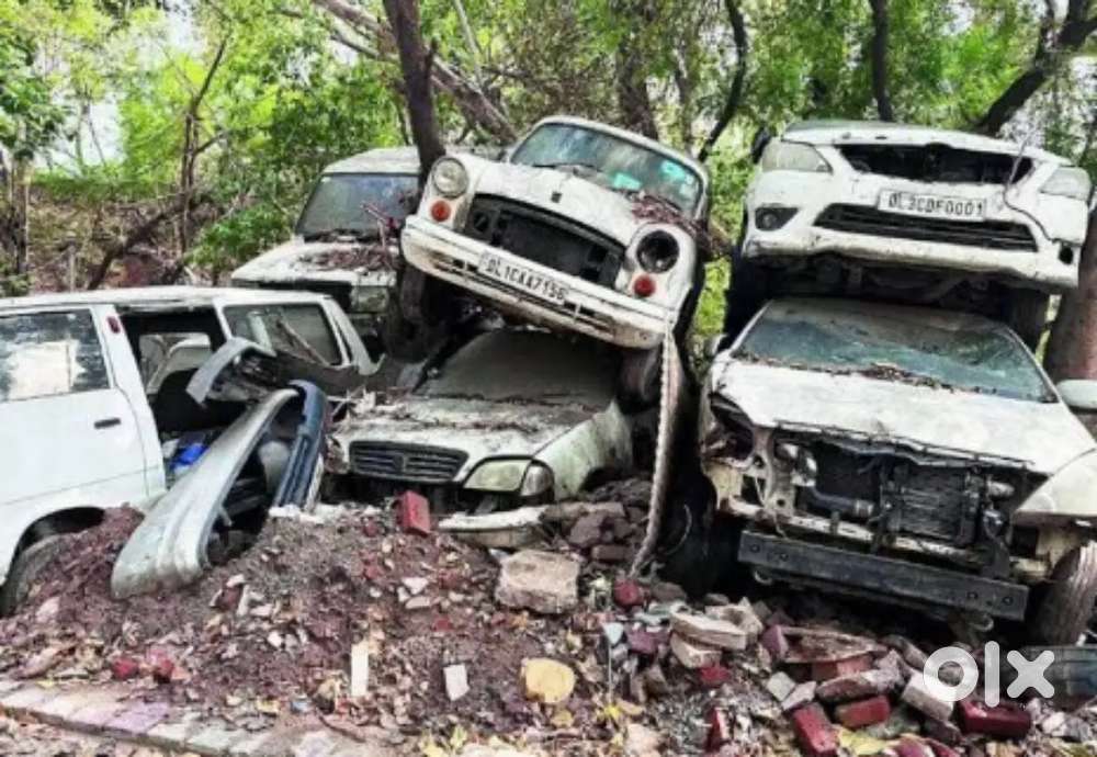 Purani kabad gadi scrap me kharidi jate ha acche rate me