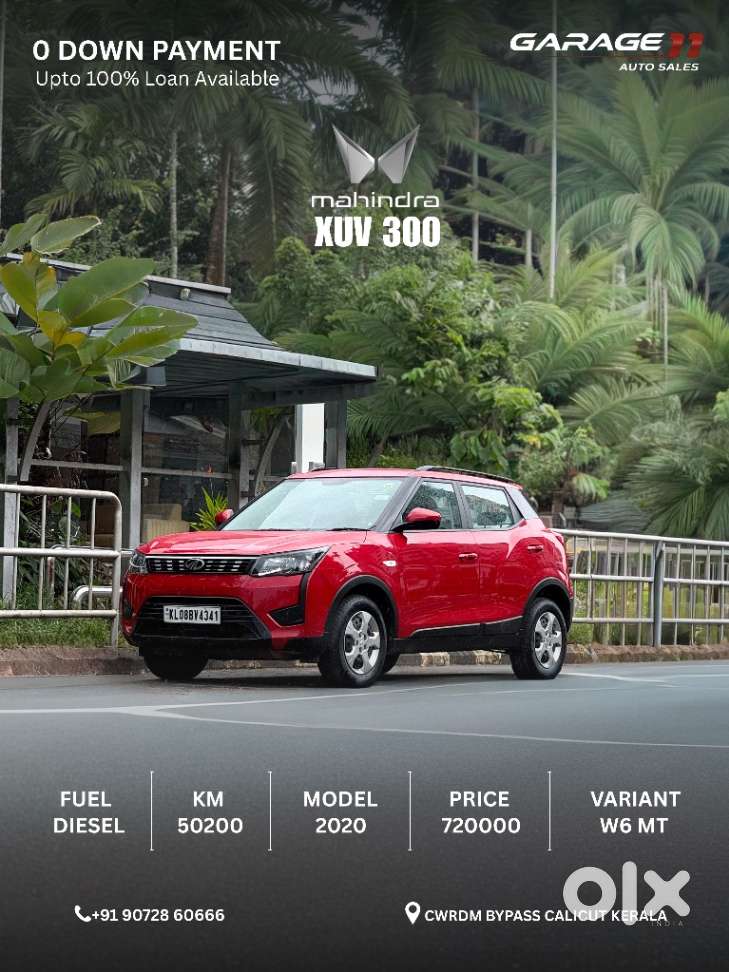 Mahindra Xuv300 W6 Diesel, 2020, Diesel