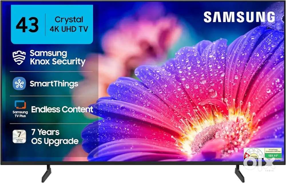 Samsung 43 inches android tv 2 years old