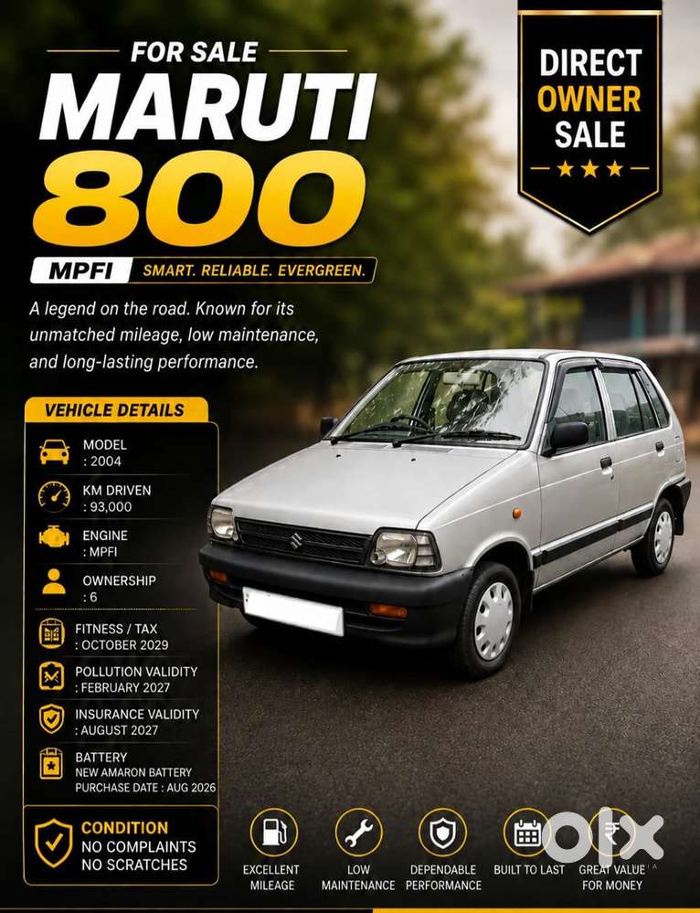 Maruti Suzuki 800 Mpfi