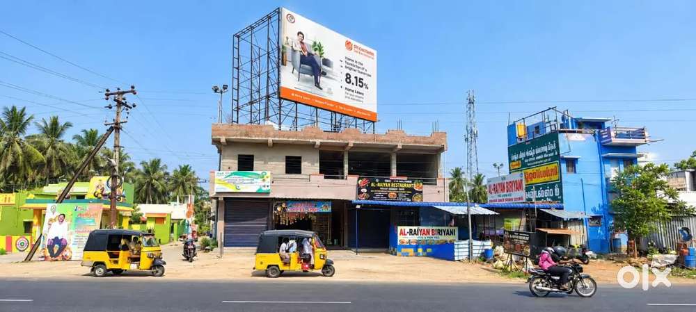 Shops for Rent In Ambur(Bengaluru-Chennai)N.H, New Govindhapuram,AMBUR