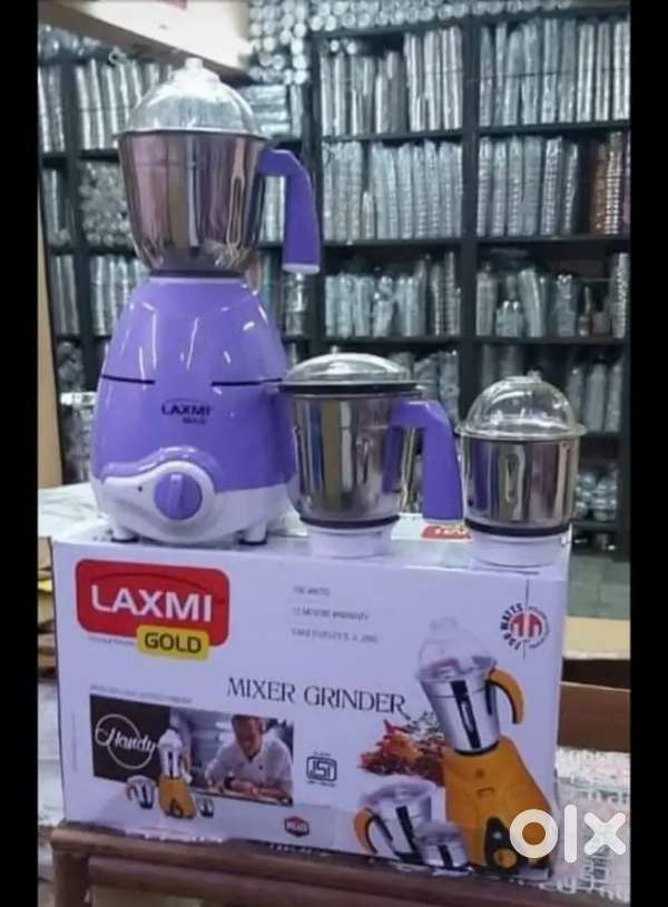 Lakshmi mixie 3 jar 750 w new pcs