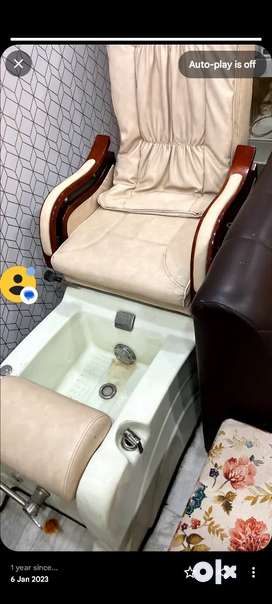 Pedicure Chair Used Furniture for sale in Delhi OLX