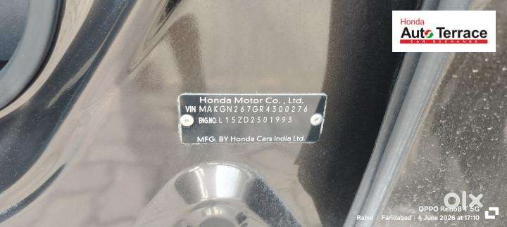 Honda City 1.5 Zx I-vtec Mt, 2024, Petrol