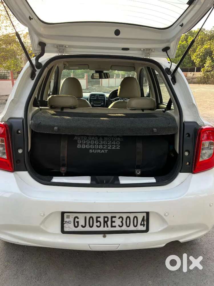Automatic Nissan Micra Top Model Cng 2018 First Class Condition