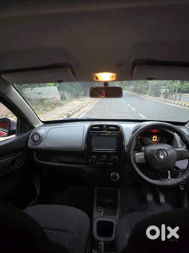 Renault Kwid Easy-r Amt 2017  Low Km Driven  Red Colour