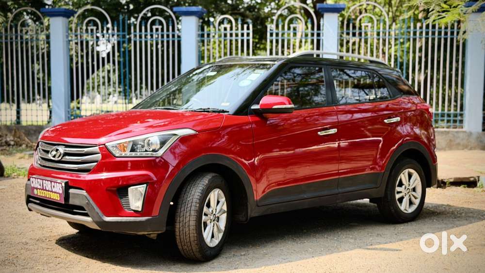 Hyundai Creta Sx Plus 1.6 Dual Tone Vtvt, 2017, Petrol
