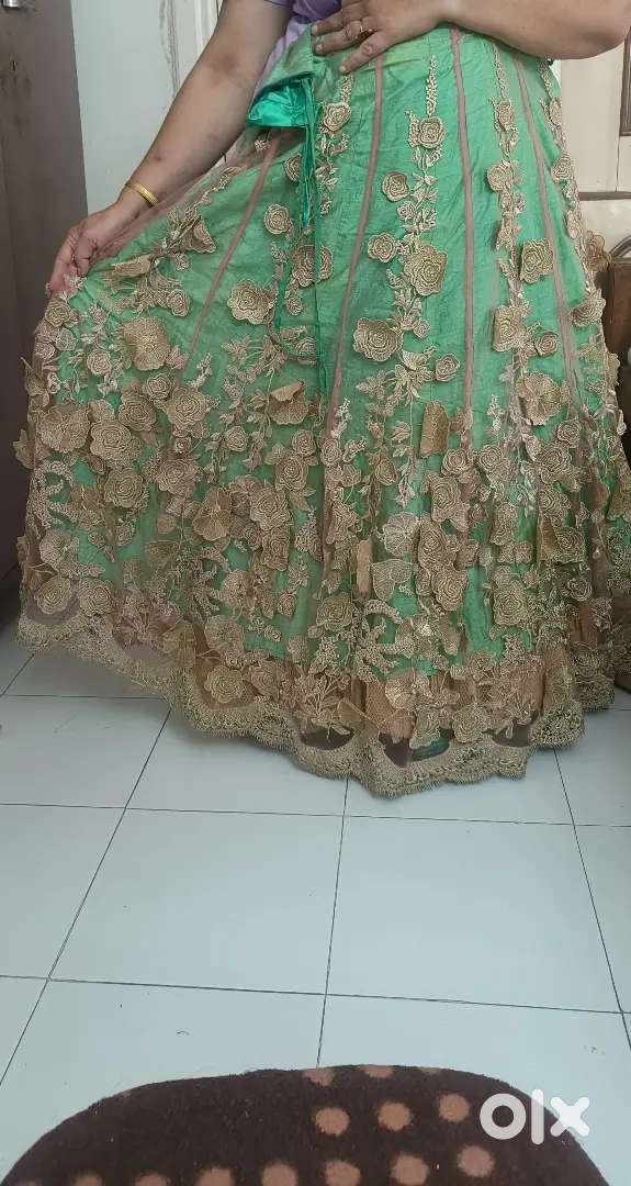 Boutique  design ghagra and dupatta
