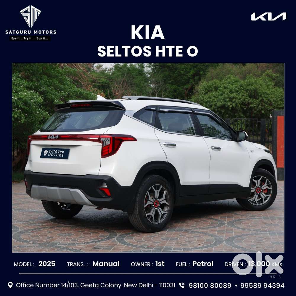 Kia Seltos 1.5 Hte Petrol, 2025, Petrol