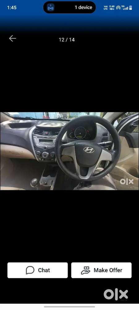 Hyundai Eon Era+ Petrol 2015 Urgent Money Problem