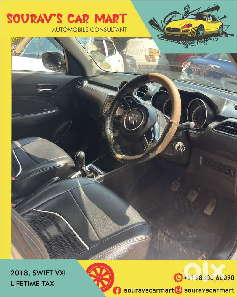 Maruti Suzuki Swift Vxi + Manual, 2018, Petrol