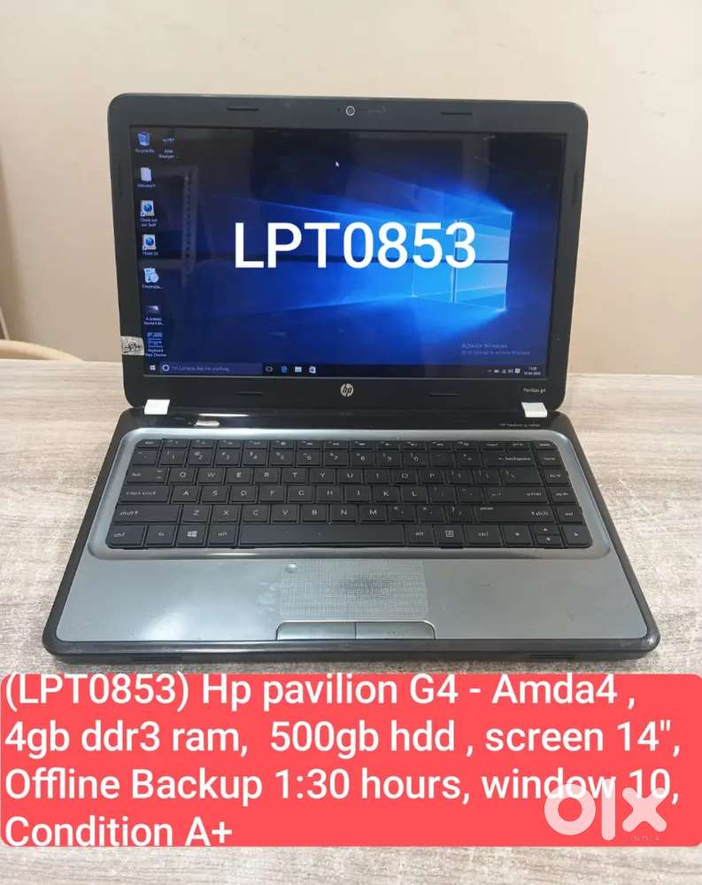 LPT0853) Hp pavilion G4 used laptop