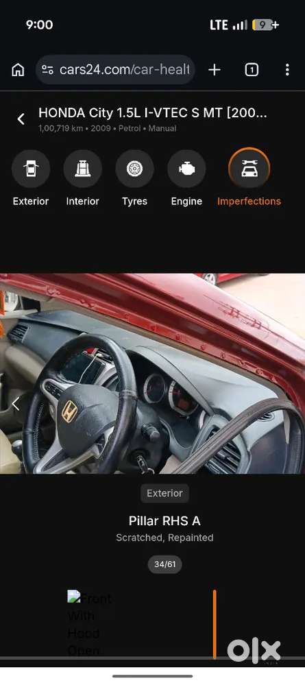 Honda City Vx Petrol 2009
