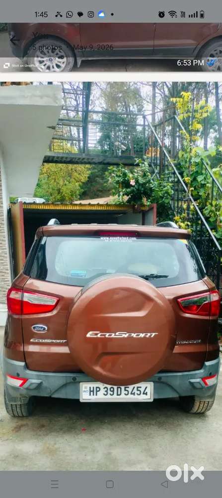 Ford Ecosport 2015 Model Car