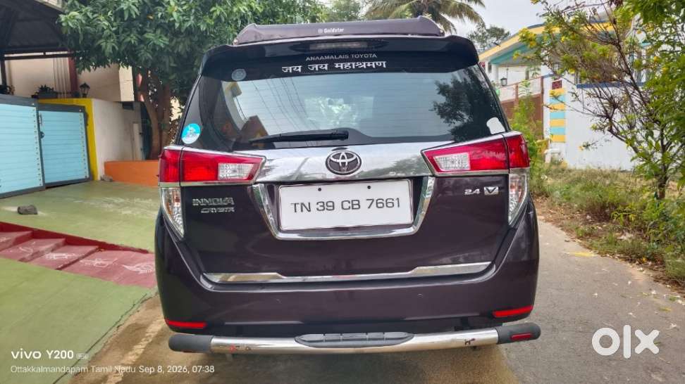 Toyota Innova Crysta 2.4 V, 2017, Diesel