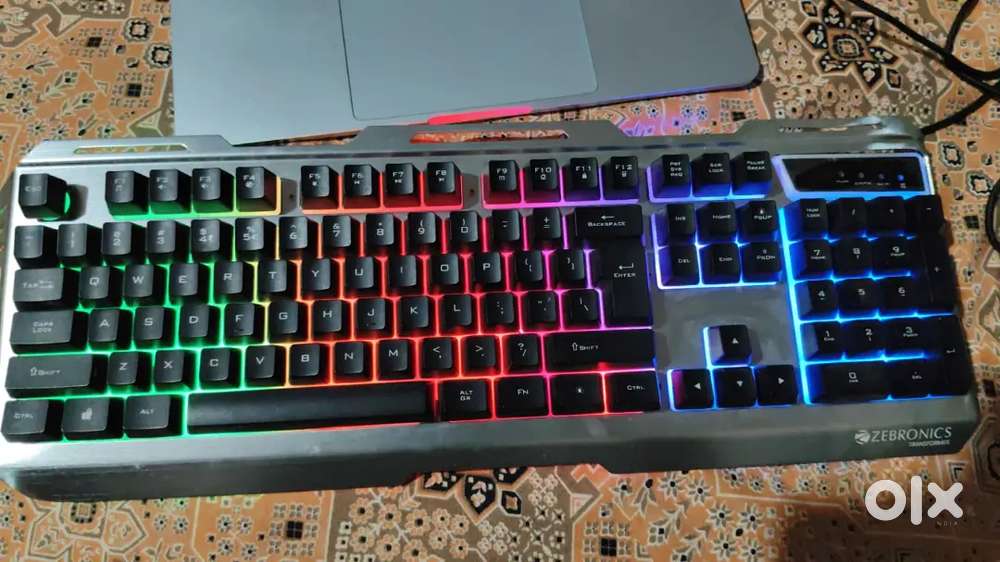 Zebronics RGB Gaming Keyboard and Mouse Combo