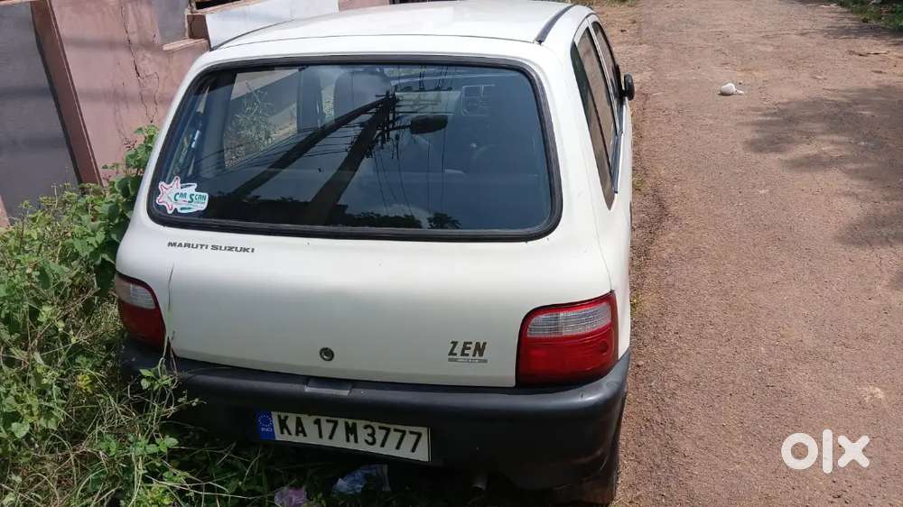 Good Condition White Colour Maruti Zen With Ac