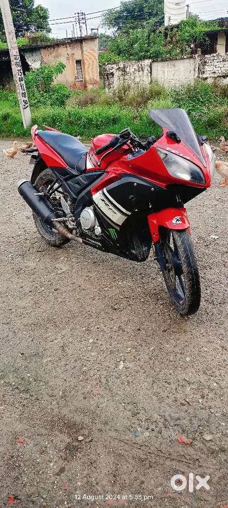 R15 V1 Red Colour R15 V1 Rear Mudguard TAIL PANEL R15 (VERSION