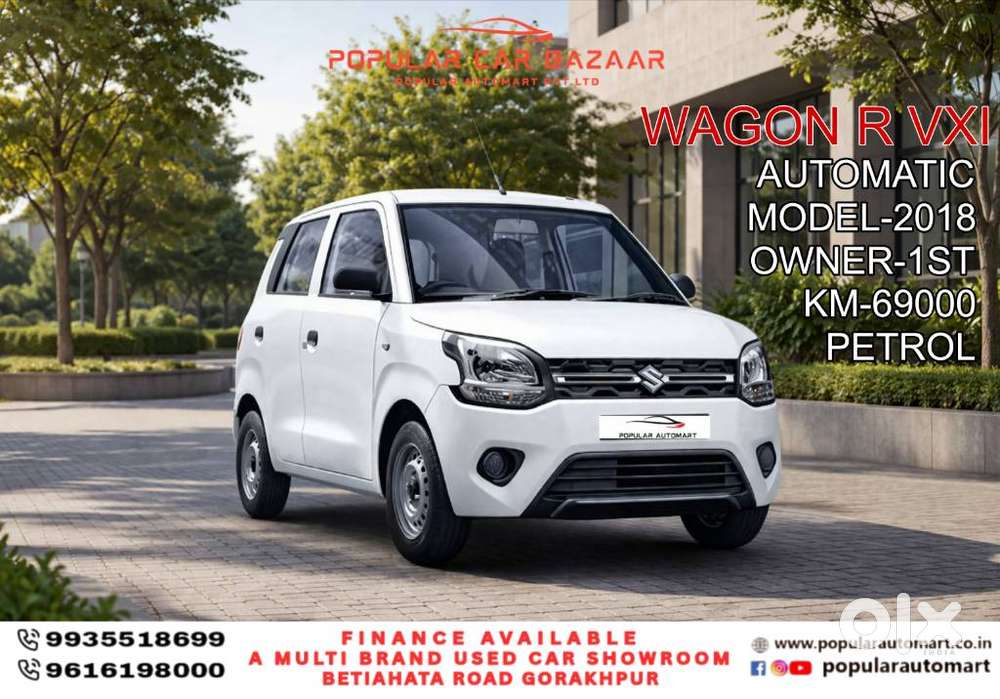 Maruti Suzuki Wagon R Amt Vxi, 2018, Petrol