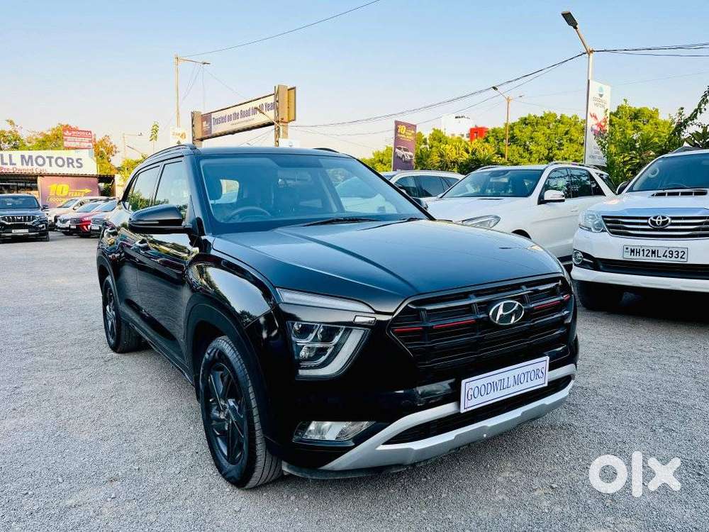 Hyundai Creta 1.5 S Plus Knight Diesel Dual Tone, 2022, Diesel