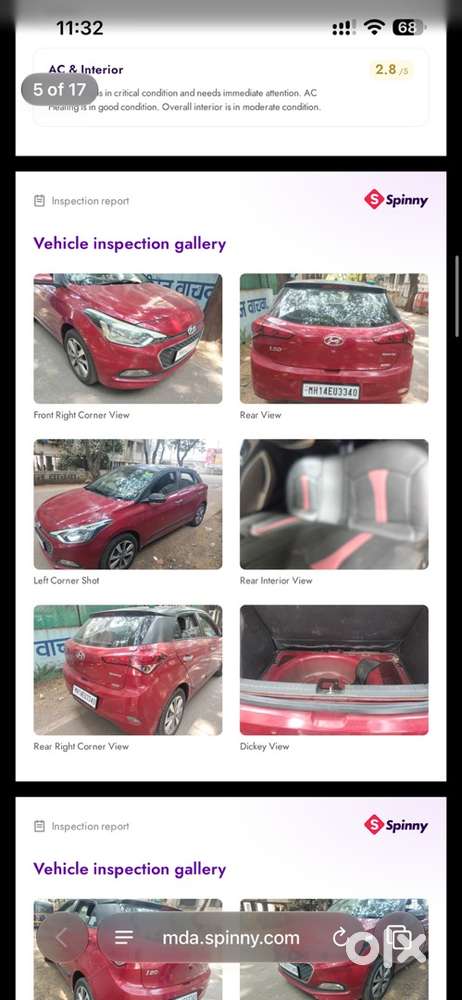 Hyundai Elite I20 Petrol 2015