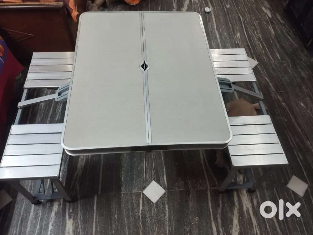 Aluminum lightweight table chair suitcase for sale