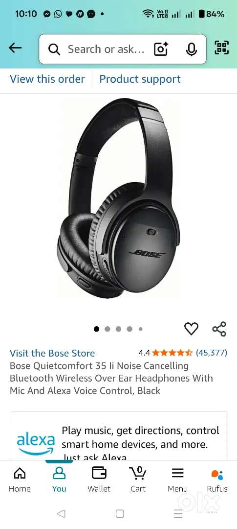 Bose wireless headphones