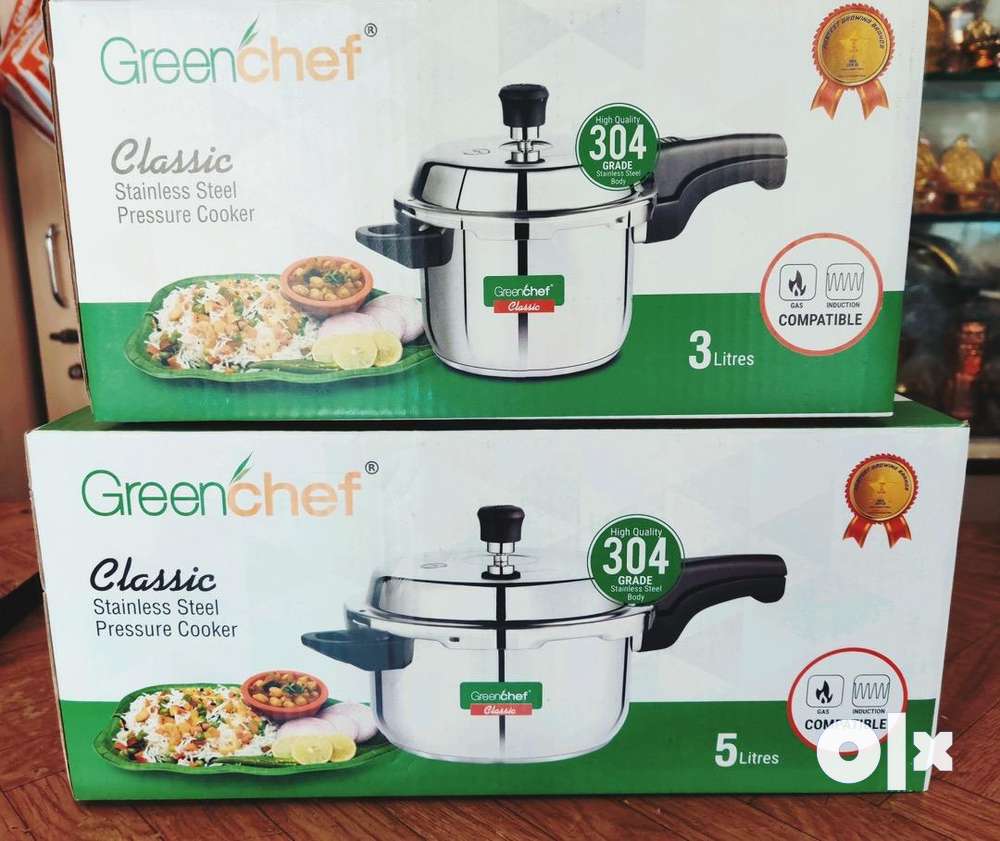 greenchef classic steel cooker 5 ltr price