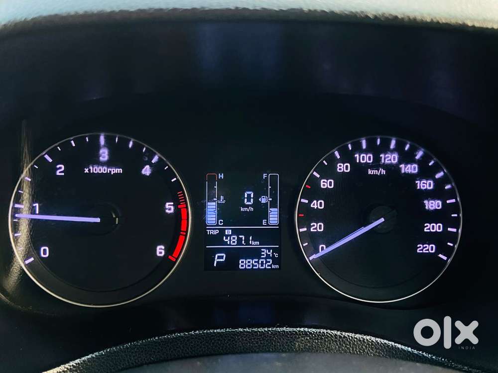 Hyundai Creta 1.6 Crdi Sx Plus At, 2018, Diesel