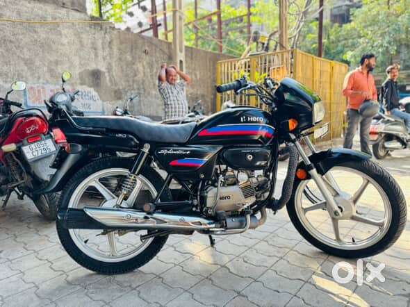 plus bike hero honda splendor police pato