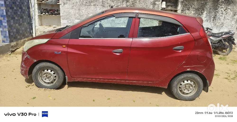 Hyundai Eon Lpg 2012 Puri Original Ladies Driven Car H  Ac Heater Ok H