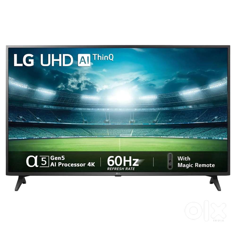 43” webos cinematic experience delivery available same day book asap