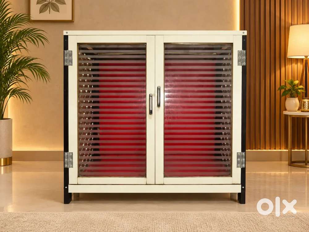 Shop Display Showcase with Glass Doors