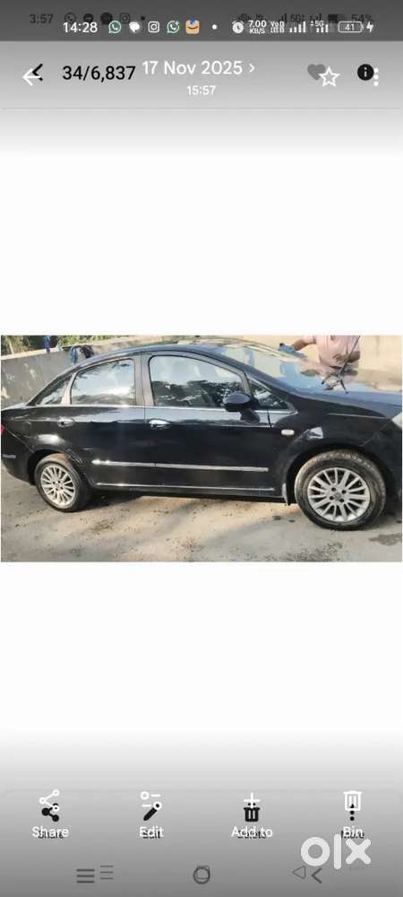 Fiat Linea 2012 Petrol 35000 Km Driven