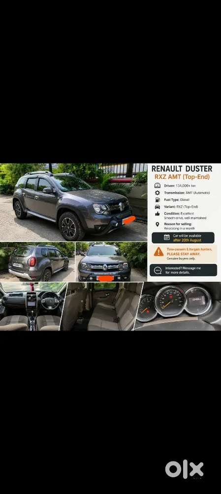 Renault Duster 2017 Diesel Well Maintained