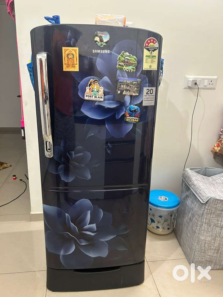 Samsung 183L 4 Star Direct Cool Refrigerator; Blue | Digital Inverter
