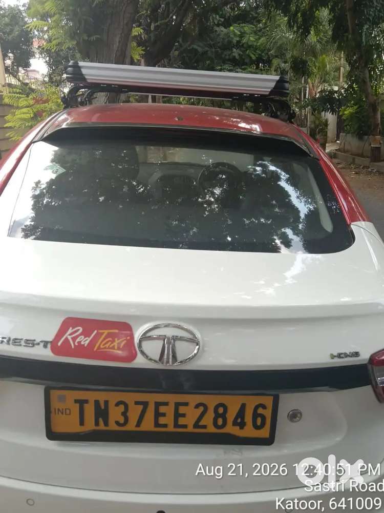 Red Taxi Tata Xpress New Vehicle