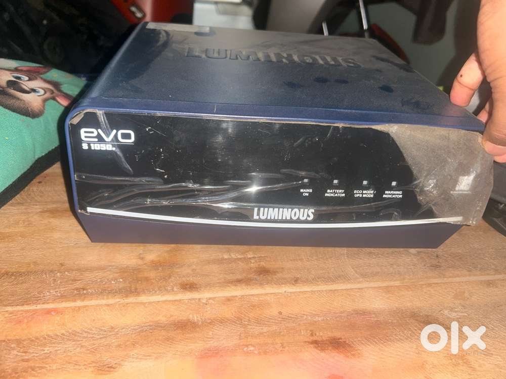 Luminous Evo S 1050 Inverter with 150AH Eastman Tall tubellar battery