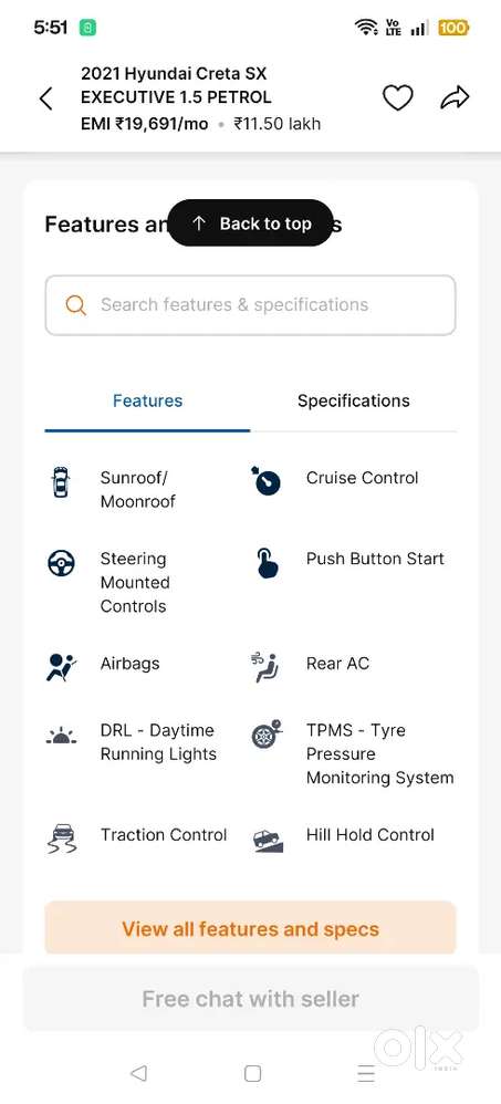 Hyundai Creta Petrol 2021