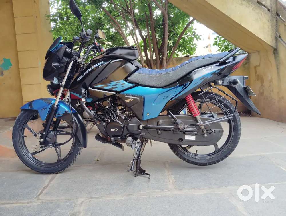 Glamour Bs6 Glamour Blue Colour Price Glamour Bike Blue Colour