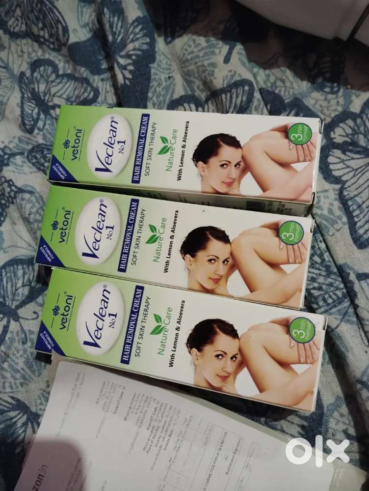 VeClean No.1 Hair Removal Cream ; 3 Packs ₹50