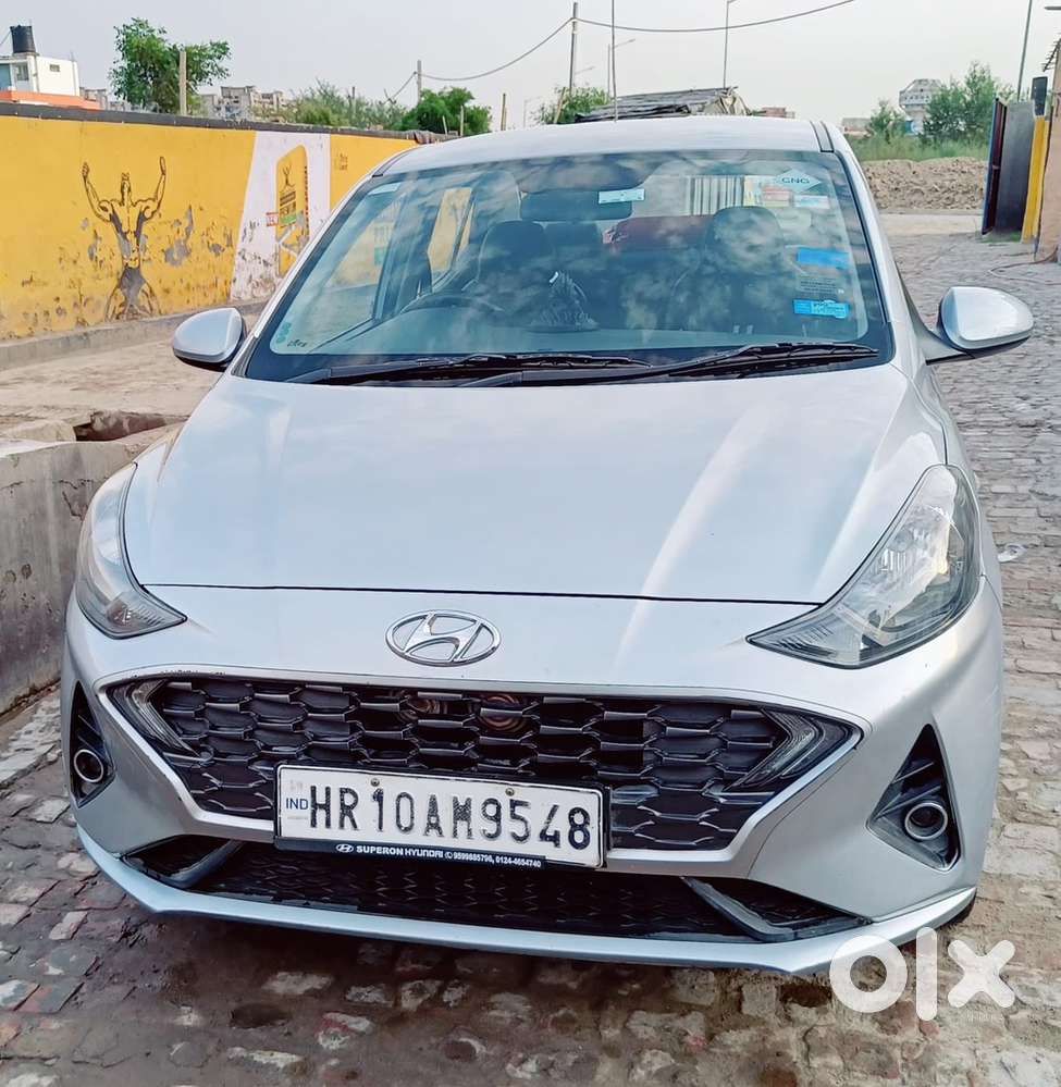 Hyundai Aura 2021 Cng & Hybrids Well Maintained