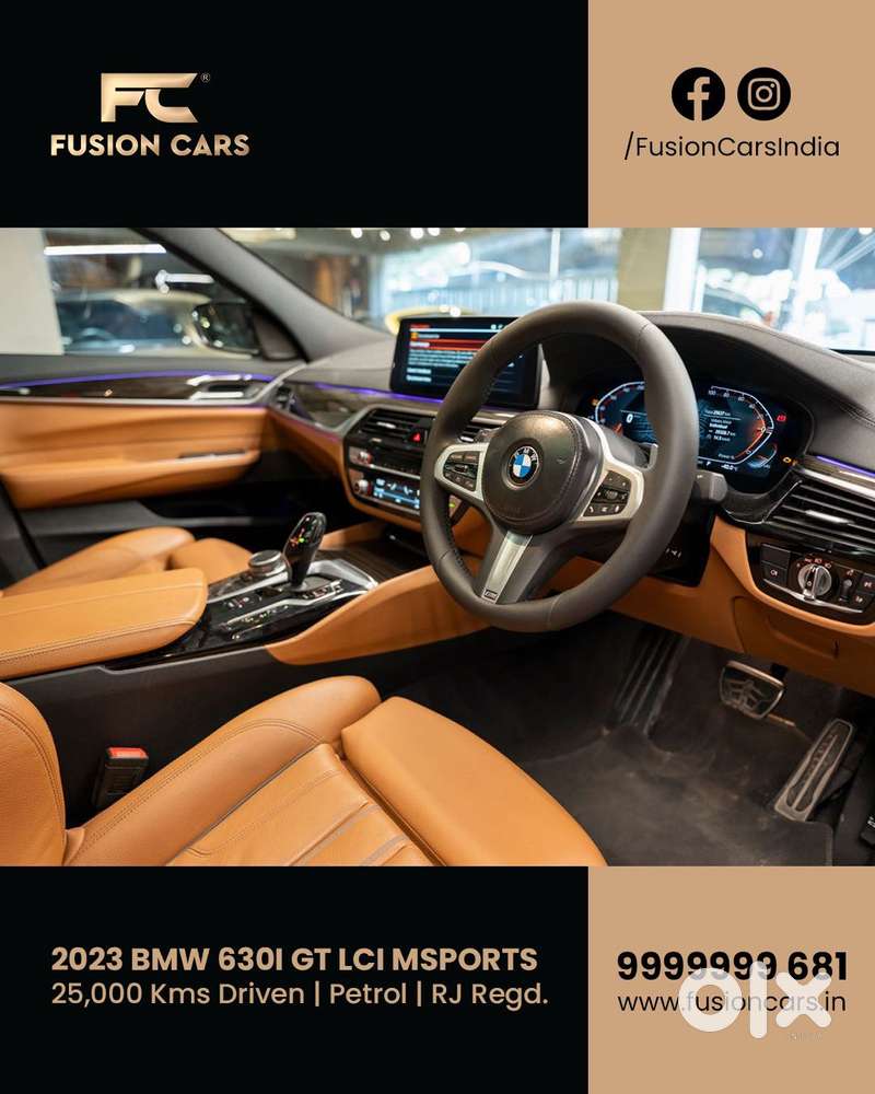 Bmw 6 Series Gt 630i M Sport, 2023, Petrol