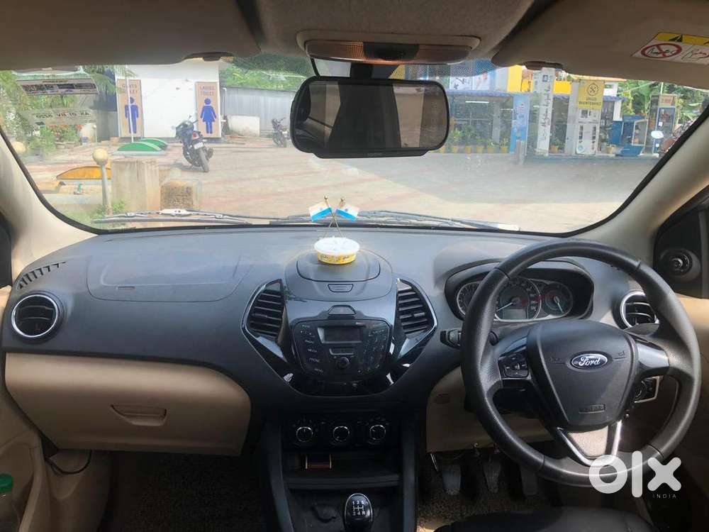 Ford Figo Aspire White Colour 2016 Diesel In Good Condition
