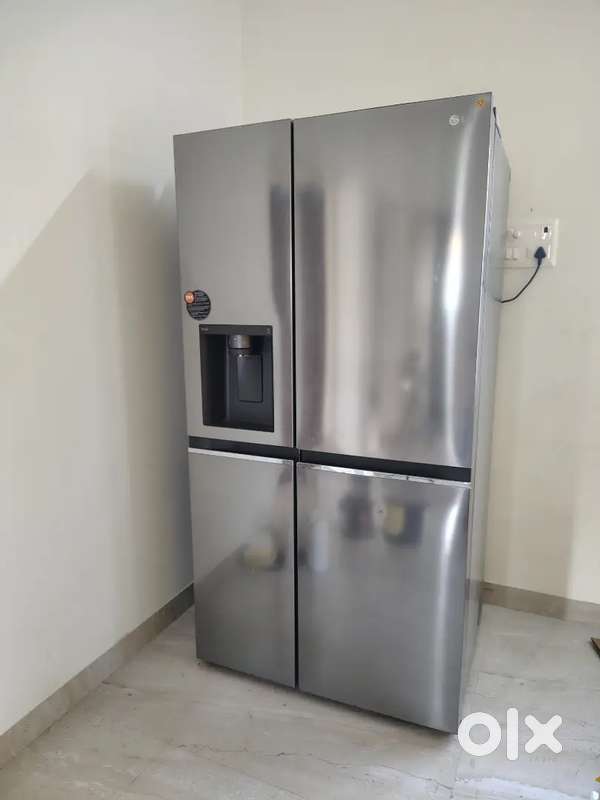 LG side- by - side refrigerator.