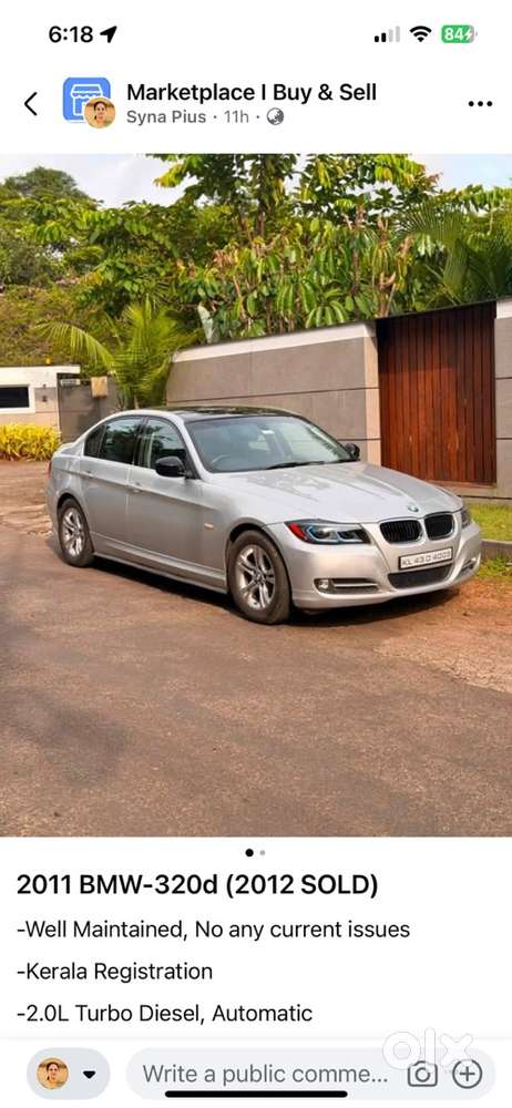 Bmw 3 Series 2012 Automatic