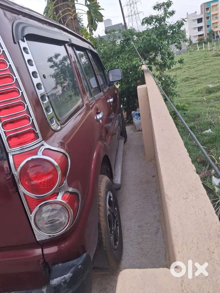 Mahindra Scorpio 2006 Diesel 9 Seater 4th Owner Apple Red Full Running