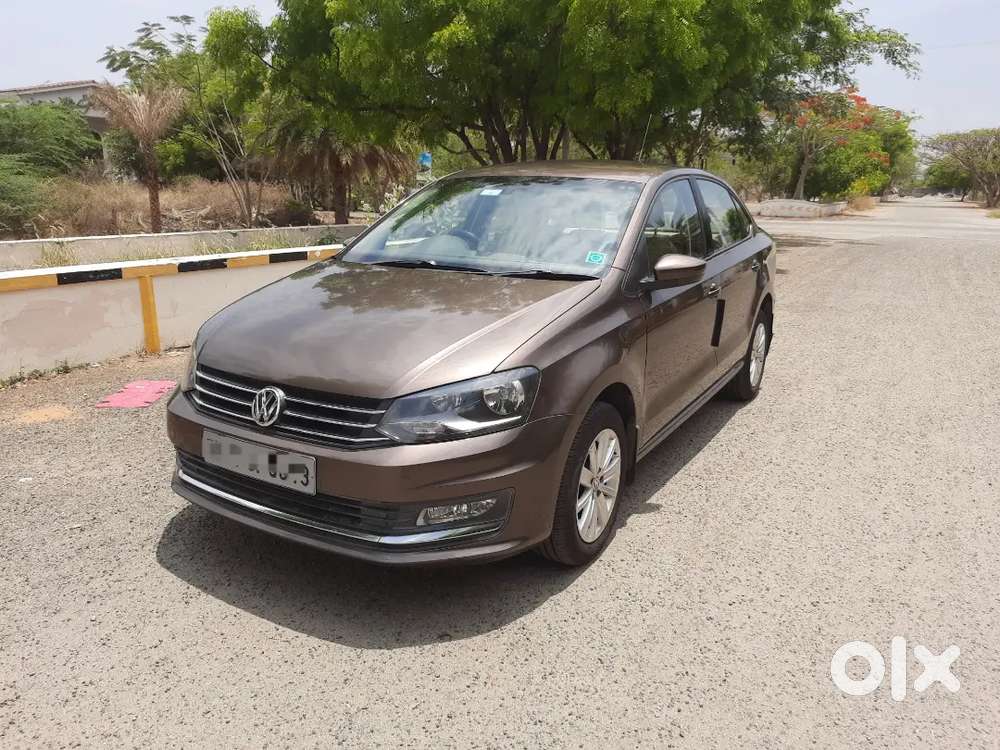 Toffee Brwn Vw Vento 1.2 Tsi Dsg-tn 37-53k Kms. Insurance Till Aprl 27