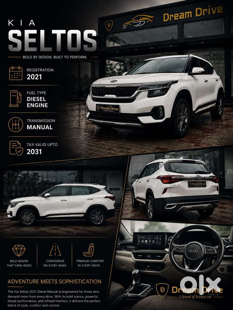 Kia Seltos Htx D, 2021, Diesel