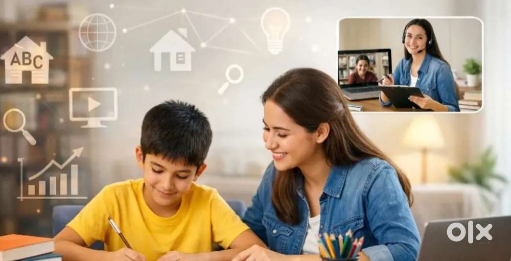 Home tutor for nursery to 5th std